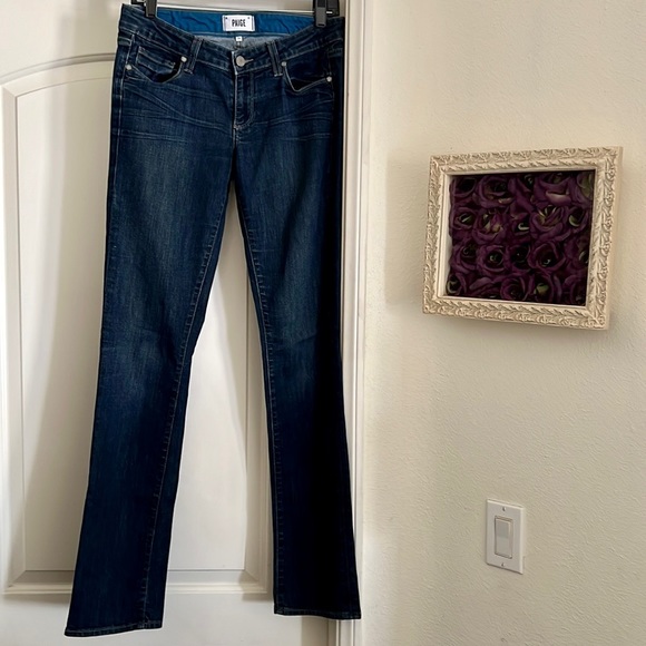 PAIGE~Jeans / Skyline Straight / Blue - Picture 2 of 8
